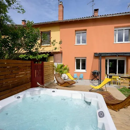 Chez Odette - Spa, Plancha, Parking 度假居 阿尔比