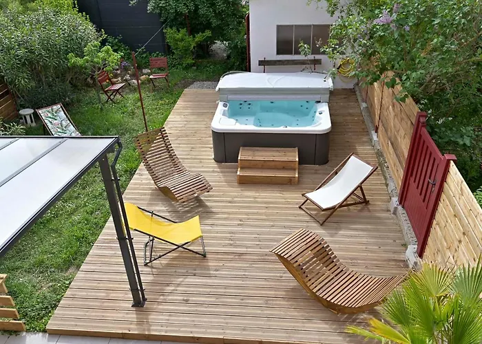 Hébergement de vacances Chez Odette - Spa, Plancha, Parking