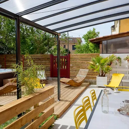 別荘 Chez Odette - Spa, Plancha, Parking